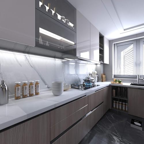 Large White Marble Wallpaper Peel Stick Countertops Granite Conatact Paper - Image 5