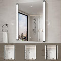 28" Wx36 H LED Mirror for Bathroom Vanity Mirror, 270° Rotatable LED Arms for by YUGAHompack