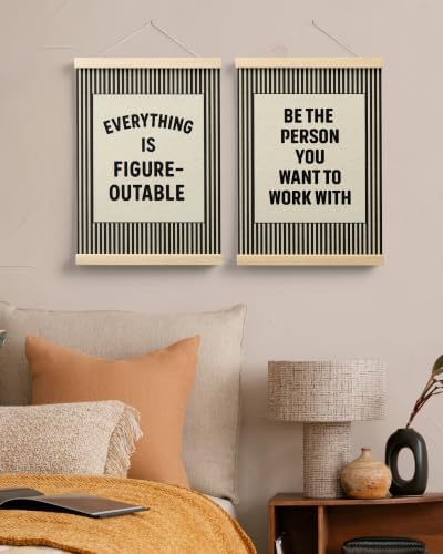FGFK Positive Affirmations Wall Art Poster Hanger Frame 12x16 Inch - Image 5