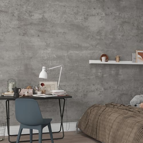 3yecao 48"×197" Large Size Big Roll Extra Wide Thick Light Grey Concrete - Image 6