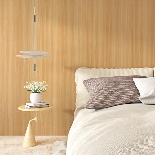 Light Oak Wood Contact Paper Peel and Stick Natural Oak Wooden Wallpaper - Image 2