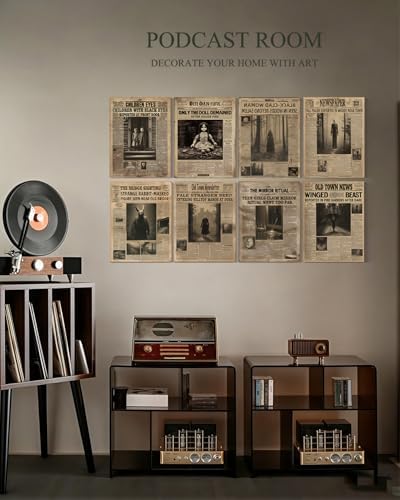 ARPEOTCY Halloween Goth Wall Art, Acoustic Art Wall Panels - Image 3
