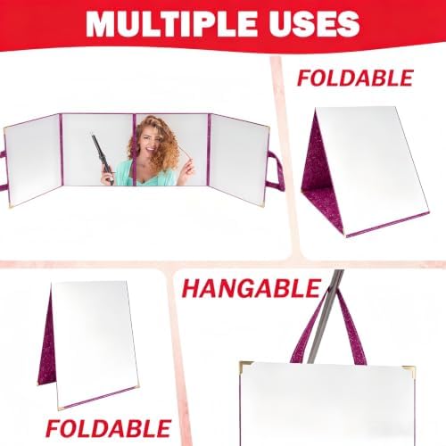 Foldable Acrylic Full Length Mirror - Image 2
