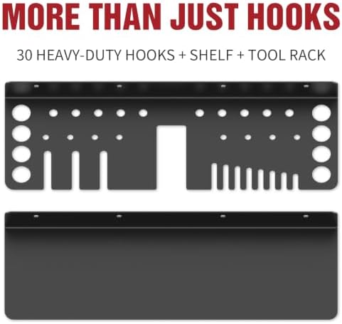Heavy Duty Metal Pegboard Wall Organizer - Image 3