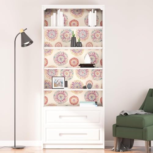 Laatse Boho Wallpaper Peel and Stick Contact Paper 17.5" x 118" - Image 6