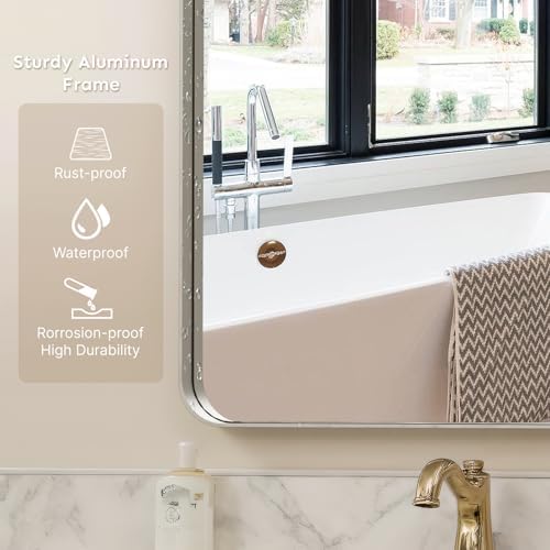 Kosmonia 30"x22"Bathroom Mirror - Image 5