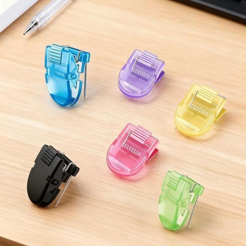 MXCOIRTP 30pcs Cubicle Clips for Walls, Push Pin Clips for Bulletin Board - Image 4