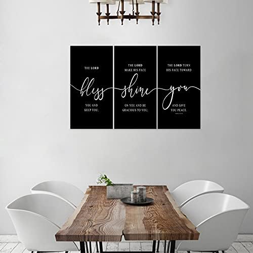 Office Wall Art-3 Panel Motivational Wall Art, Inspirational Quotes Canvas Art - Image 2