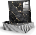 Chejiaye 22pcs Marble Peel and Stick Backsplash Waterproof Washroom Wall Panels by Chejiaye