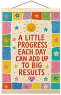 madalo Inspirational Mental Health Wall Art Poster Hanger Frame 12x16 Inch by Unknown