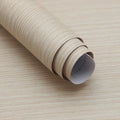 15.74"x354.3" Beige Wood Wallpaper Peel and Stick Faux Wood Contact Paper by BoobestPeelStickWallpaper