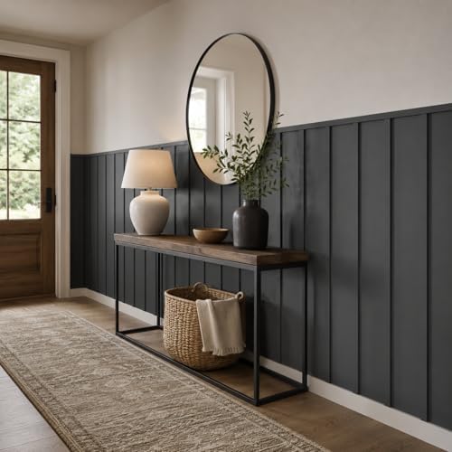 Paulownia Wood Wall Panel Board Batten Panel Kit 13 ft x 5.5 ft - Image 4