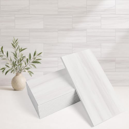 StyloVue 4 Pieces Peel and Stick Backsplash by StyloVue