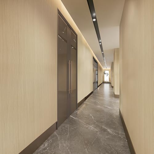 BOMENG Large White Oak Wood Wallpaper Light Oak Contact Paper Peel and Stick - Image 2