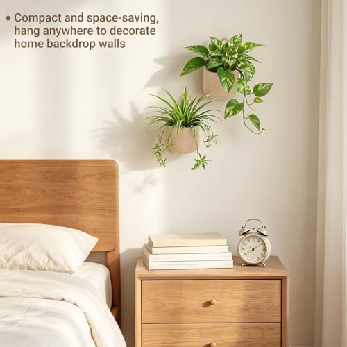 Dahey 2 Pcs Woven Wall Baskets - Image 2