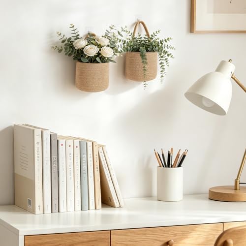Dahey 2 Pcs Woven Wall Baskets - Image 7
