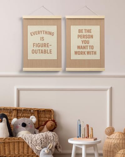 FGFK Positive Affirmations Wall Art Poster Hanger Frame 12x16 Inch - Image 6