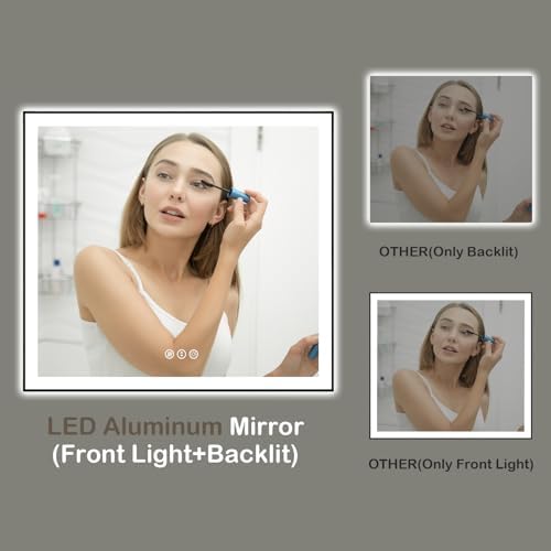36x36 Inch LED Bathroom Mirror - Image 3
