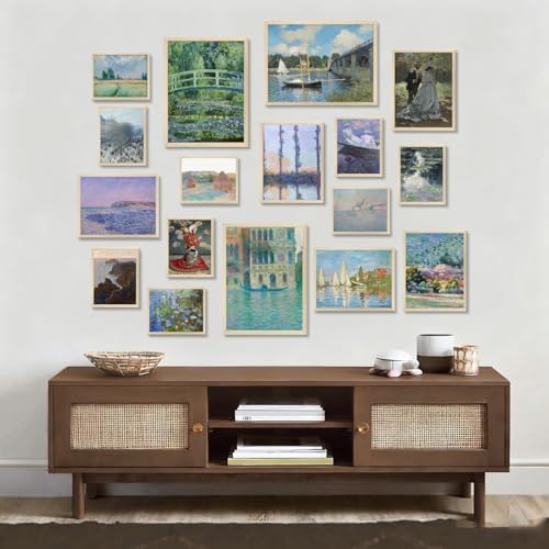 KBKBART 17pcs Claude Monet Eclectic Home Decor Aesthetic - Image 5