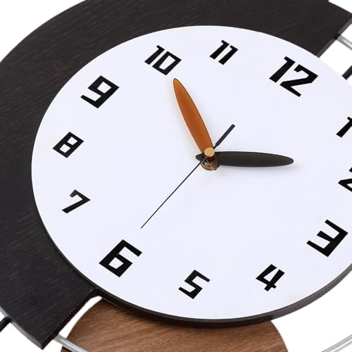 Large Wall Clocks for Living Room, Silent Non-Ticking Quartz Battery Operated - Image 2