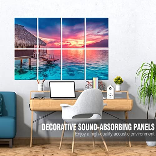 Decorative Acoustic wall Art panels, Sound Absorbing foam panels. - Image 2