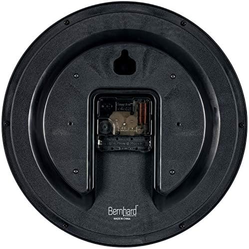 Bernhard Products Black Wall Clocks 2 Pack Silent Non Ticking - Image 7