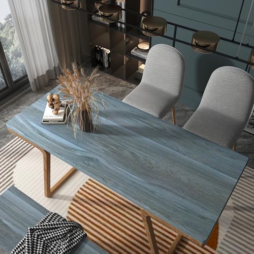 BOMENG Wood Grain Contact Paper Vinyl Wallpaper Peel and Stick Desk Wrap - Image 3