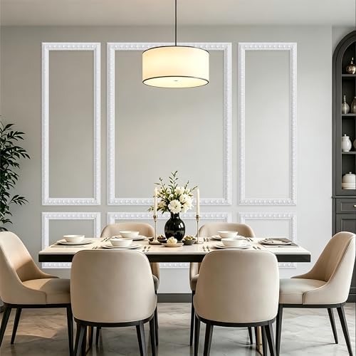 Peel and Stick Wall Molding Kit, Premade Accent Wainscoting Panels - Image 6