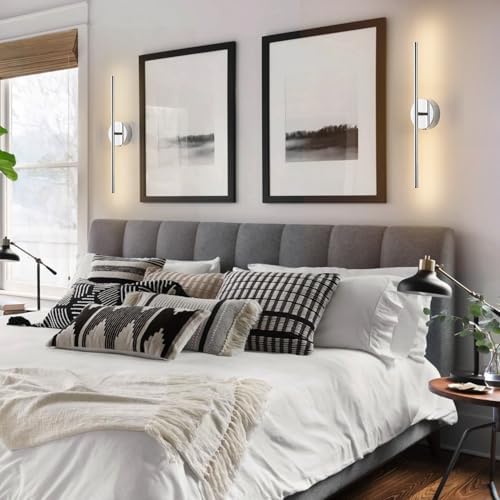 KARTOOSH Battery Operated Wall Sconces Set of Two Wireless Wall Lights - Image 7