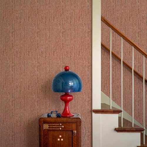 JiffDiff Woven Wallpaper Peel and Stick 17.3" x 400" Colorful Paint Grasscloth - Image 6