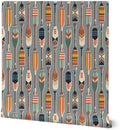 Spoonflower Lake House Cabin Peel and Stick Wallpaper by Spoonflower