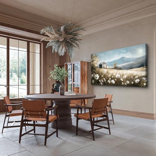 Wapluam Canvas Wall Art For Living Room Large Wall Decor For Bedroom Field - Image 6