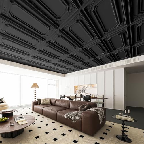 Art3dwallpanels Drop Ceiling Tiles, 2x4 Ft, 12 Pack, 24x48 Inch - Image 4