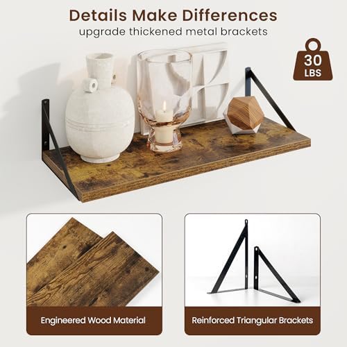 Axeman Deep Floating Shelves - Image 5