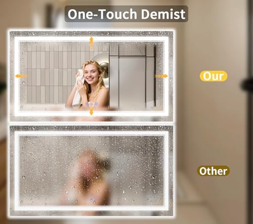 40"x60" LED Bathroom Mirror - Image 5