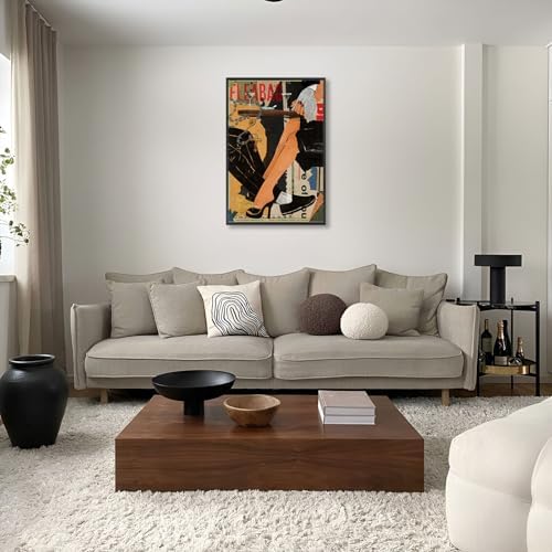 Retro I Love You It Will Pass Canvas Wall Art White Cheers Cocktail Wall Decor - Image 2