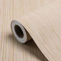 Beige Grasscloth Peel and Stick Wallpaper A Set of 23.6''x120'' Textured by Biyoeepeelstickwallpaper