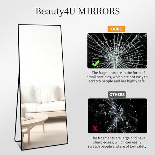 Beauty4U 59" x 16" Full Length Mirror - Image 3