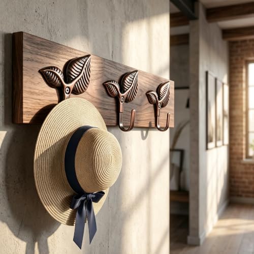 Decorative Wall Hooks 4 Pack, Metal Curtain Holdbacks - Image 5