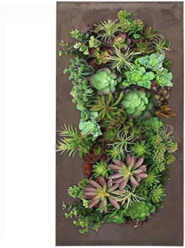 Modern Home Living Wall Galvanized Steel/Zinc Succulent Planter, Wall Mounted by Vandue