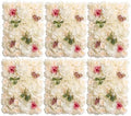 Flower Wall Backdrop 6 Panels 16×24 Inch by BloomTrend