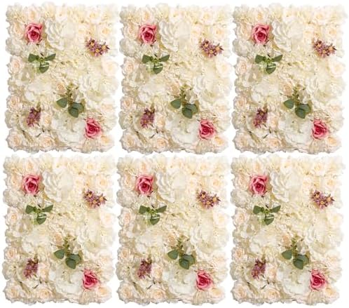 Flower Wall Backdrop 6 Panels 16×24 Inch by BloomTrend