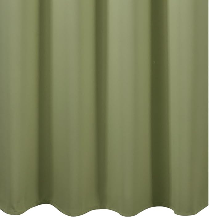 LEMOMO Blackout Curtains 52 x 90 inches Long Sage Green Curtains Set of 2 - Image 8