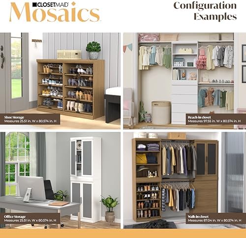 ClosetMaid Mosaics 3 Shelf Closet Organizer, 25.5" W - Image 6