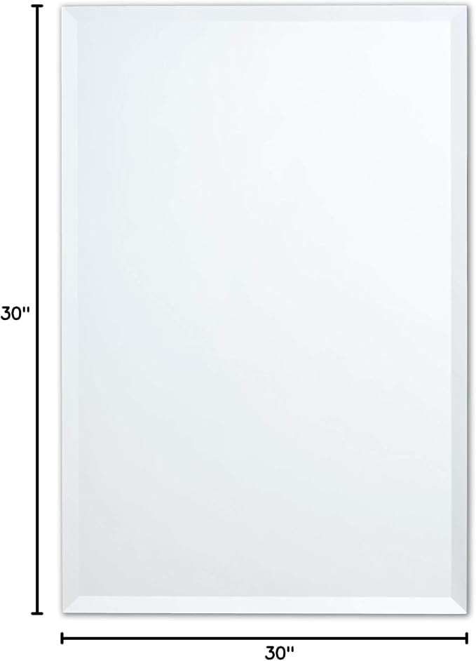 Better Bevel Frameless Square Mirror - Image 10