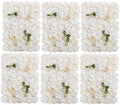 Flower Wall Backdrop 6 Panels 16×24 Inch by BloomTrend