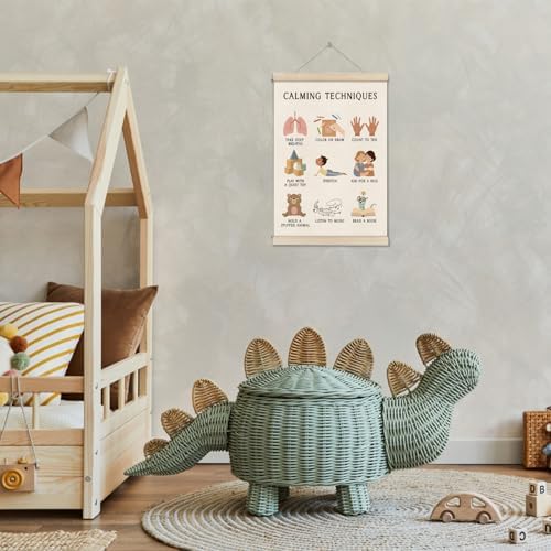 Calming Techniques Posters Hanger Frame, Calm Corner Wall Decor, 12x16 Inch - Image 3