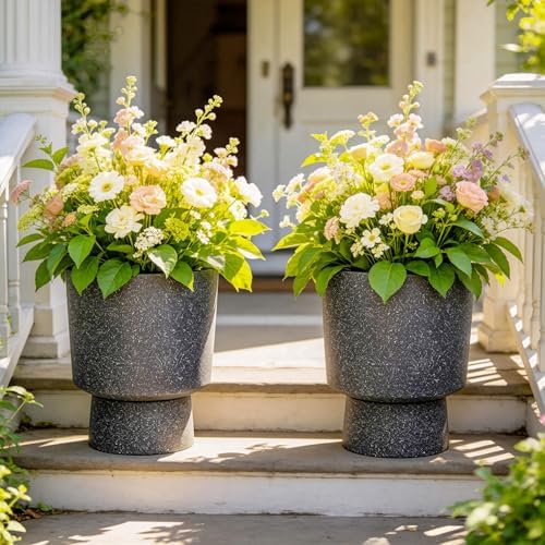 Autodaya 16.8" Urn-Style Planters Set of 2 - Image 7