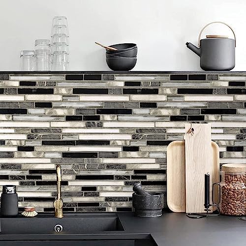 Livebor Backsplash Peel and Stick Wallpaper Kitchen Wallpaper17.7” x 393.7” by LiveborDirectWallpaper