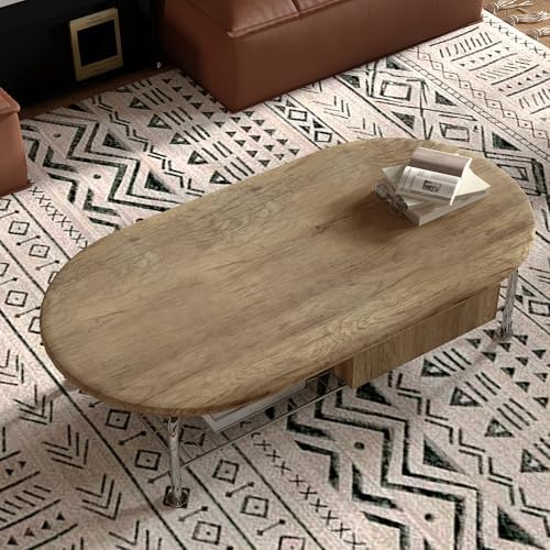 BOMENG Wood Grain Peel & Stick Wallpaper Oak Contact Paper Wall Vinyl Wrap - Image 3